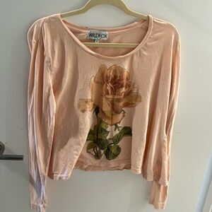 Wildfox long sleeve top